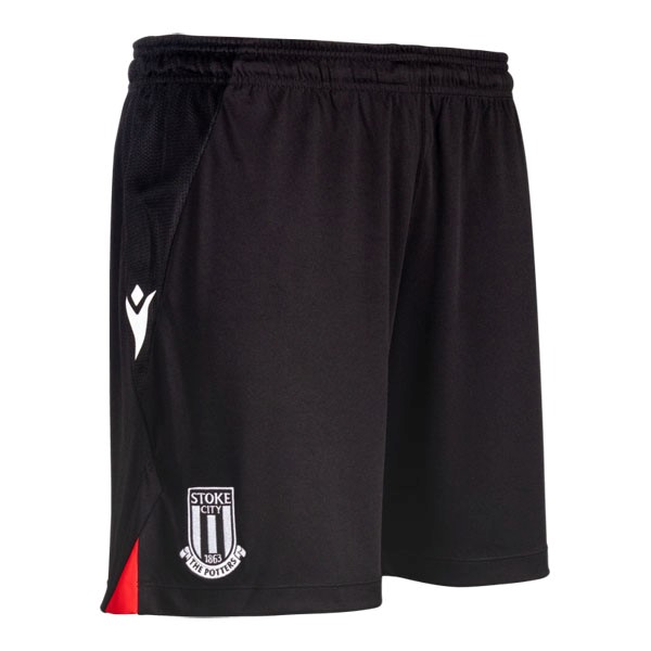 Pantalones Stoke City Segunda equipo 2022-23 Negro